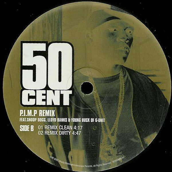 50 Cent : P.I.M.P. (Remix) (12")