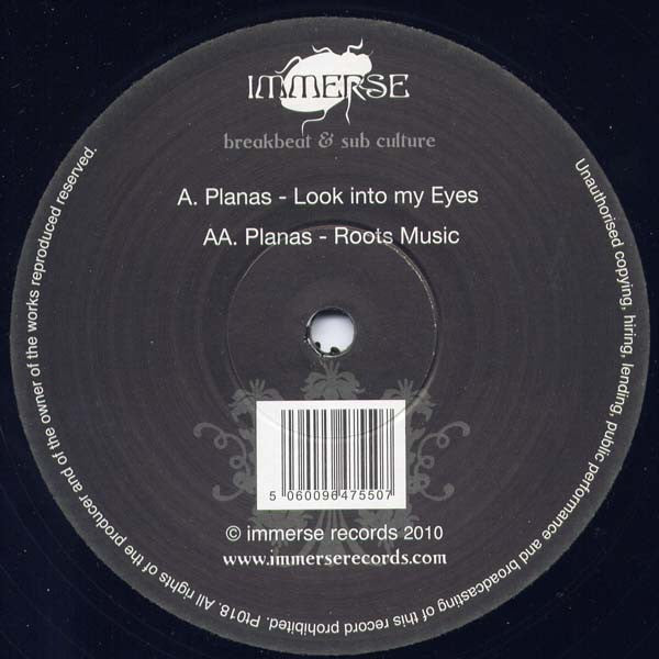 Planas : Look Into My Eyes / Roots Music (12")