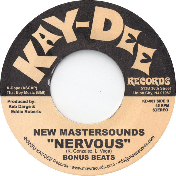 The New Mastersounds : Nervous (7")