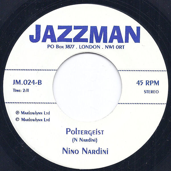 Nino Nardini : Afro-Beat / Poltergeist (7")