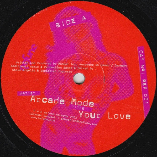 Arcade Mode : Your Love (12")