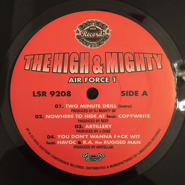 The High & Mighty : Air Force 1 (LP, Album)