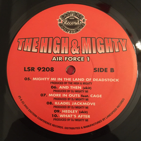 The High & Mighty : Air Force 1 (LP, Album)