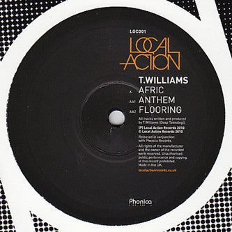 T.Williams : T. Williams EP (12", EP)