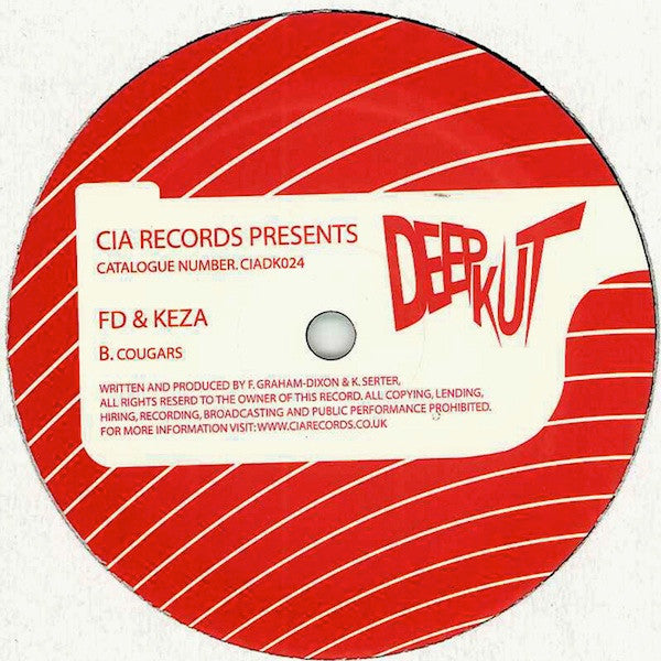 FD (4) & Script (3) / FD (4) & K.E.Z.A : White Horse / Cougars (12")