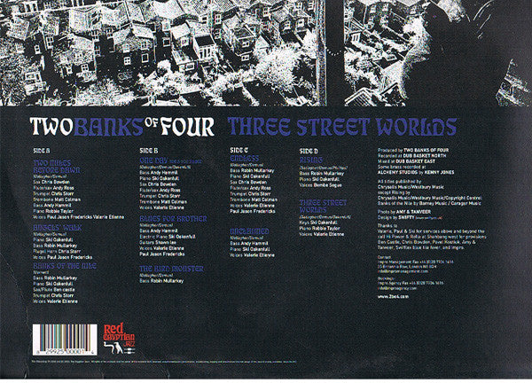 Two Banks Of Four : Three Street Worlds (2xLP, Album)