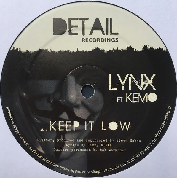 Lynx (7) ft Kemo (3) / Lynx (7) & Malibu Rhodes : Keep It Low / Bangin Arcs (12")