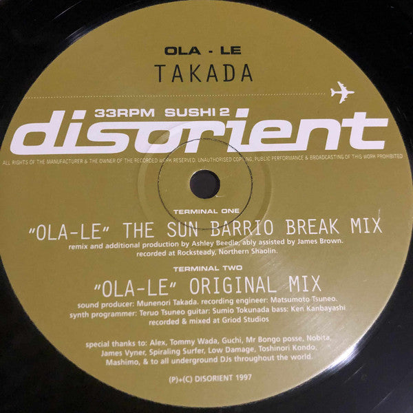 Takada : Ola-Le (12")