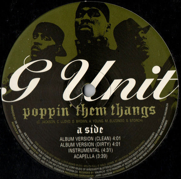 G-Unit : Poppin' Them Thangs / G'd Up (12")