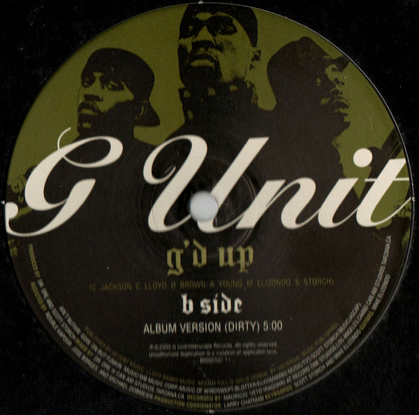 G-Unit : Poppin' Them Thangs / G'd Up (12")