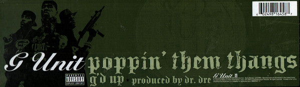 G-Unit : Poppin' Them Thangs / G'd Up (12")