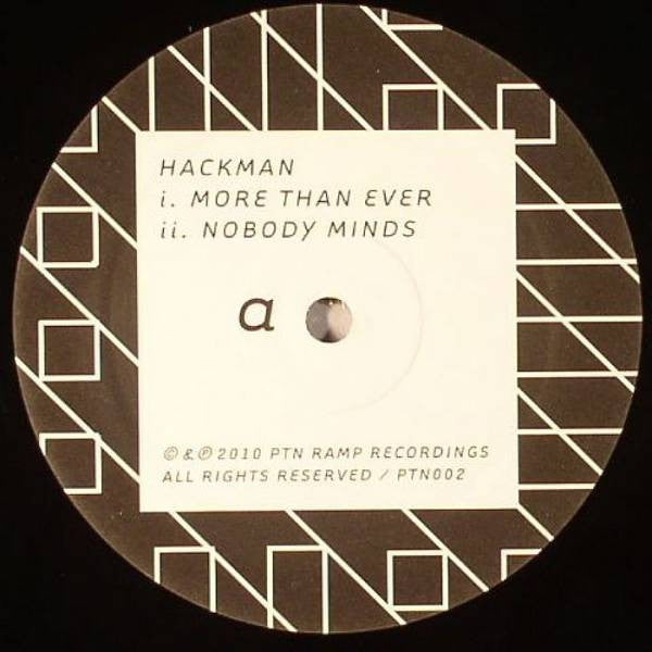 Hackman : More Than Ever EP (12", EP)