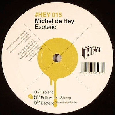 Michel De Hey : Esoteric (12")
