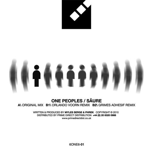 One Peoples : Säure (12", Whi)