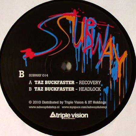 Taz Buckfaster : Recovery (12")