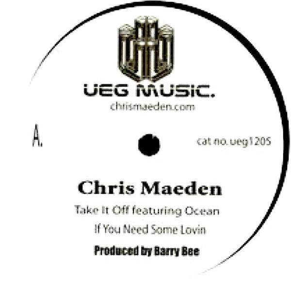 Chris Maeden : Take It Off (12")