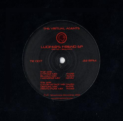 The Virtual Agents : Lucifer's Friend EP (12", EP)