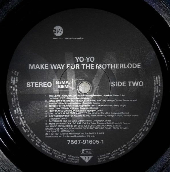 Yo-Yo : Make Way For The Motherlode (LP, Album)