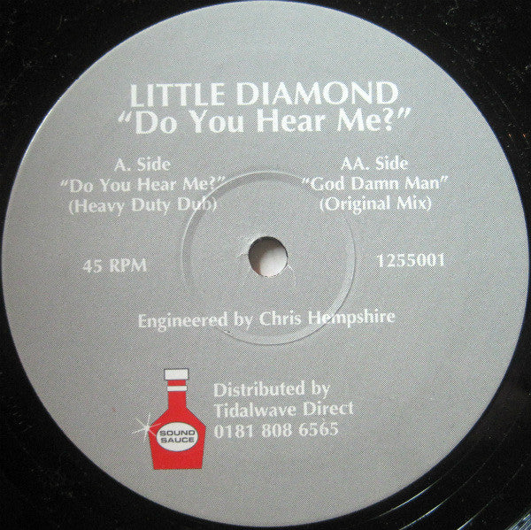 Little Diamond : Do You Hear Me? (12")