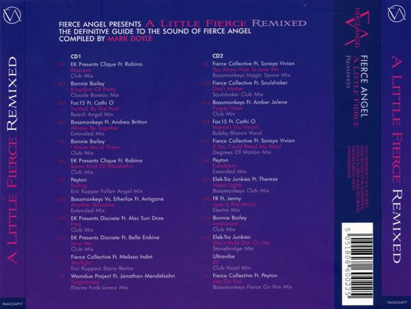 Various : A Little Fierce Remixed (2xCD, Comp, Mixed)