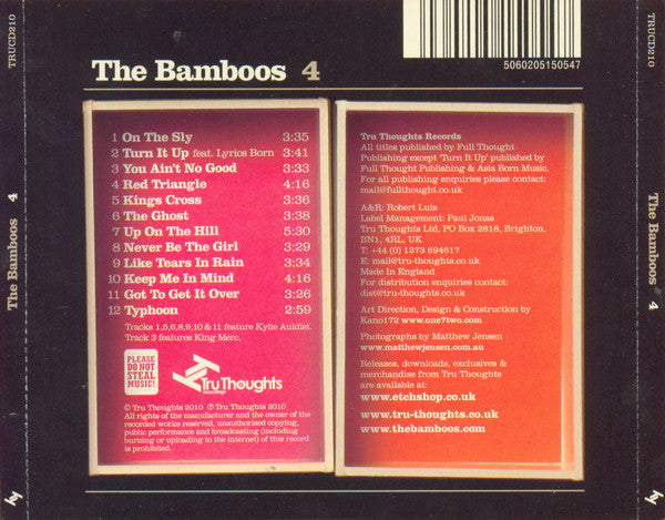 The Bamboos : 4 (CD, Album)