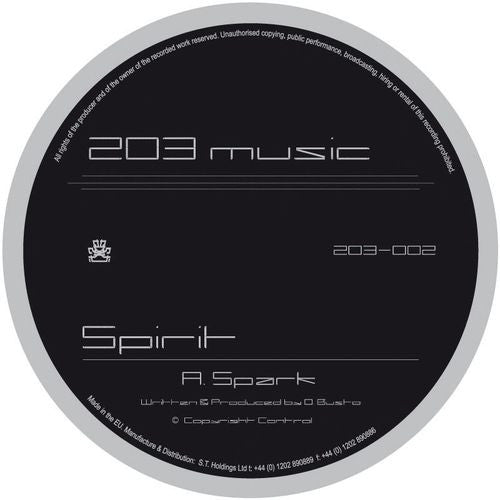 Spirit : Spark / Close Your Eyes (12")