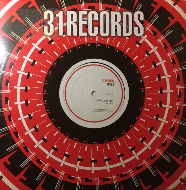 Felix K : Recognition / Ice (12")