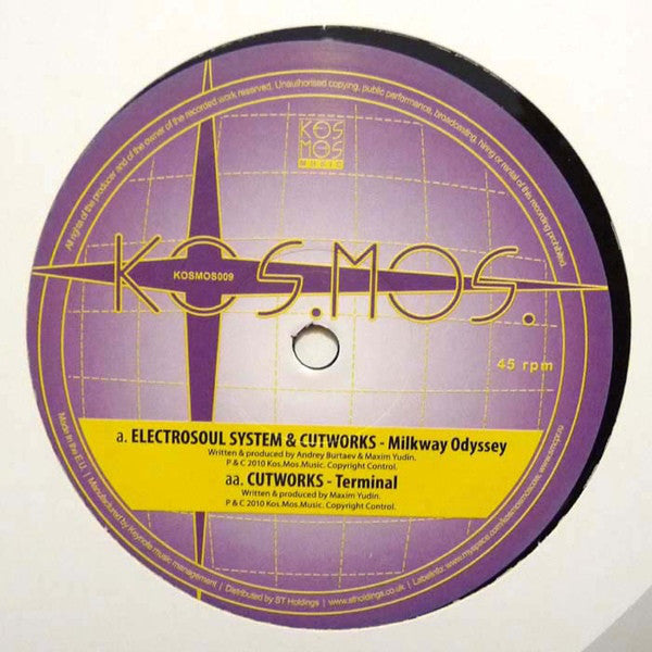 Electrosoul System / Cutworks : Milkway Odyssey / Terminal (12")