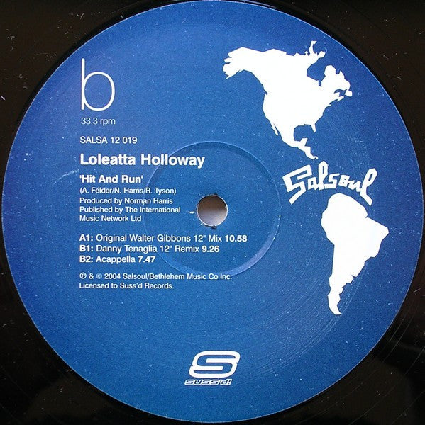 Loleatta Holloway : Hit And Run (12", RM)