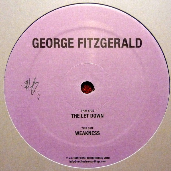 George Fitzgerald : The Let Down / Weakness (12")