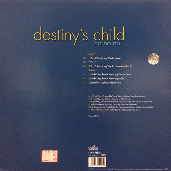 Destiny's Child : No No No (12")