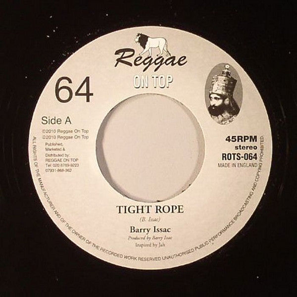 Barry Issac / Reggae On Top Allstars : Tight Rope (7")