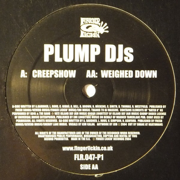 Plump DJs : Creepshow (12", Par)