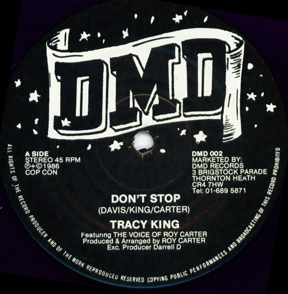 Tracy King : Don't Stop (12")