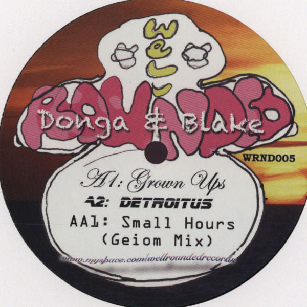 Donga & Blake : Grown Ups (12")