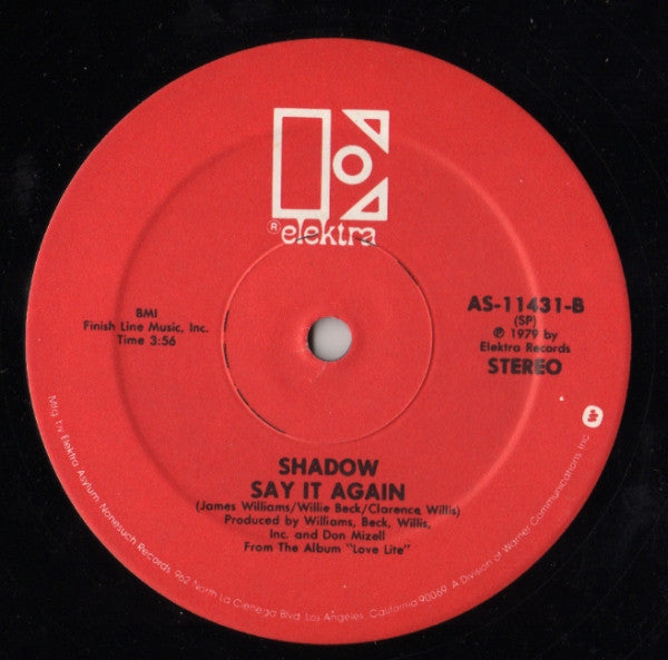 Shadow (21) : I Need Love (12")
