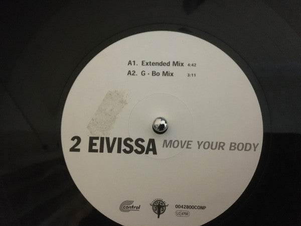 2 Eivissa : Move Your Body (Tu Tu Tu Tu Ta, Oh La) (12", Promo)