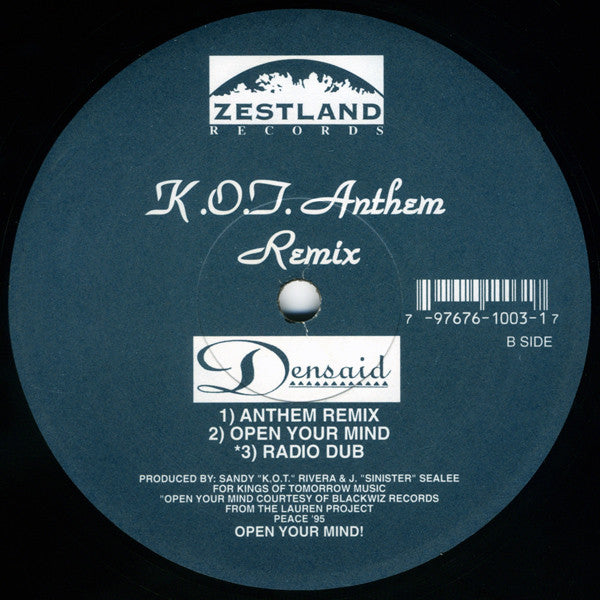 Densaid : I'm So Grateful / K.O.T. Anthem (Remix) (12")