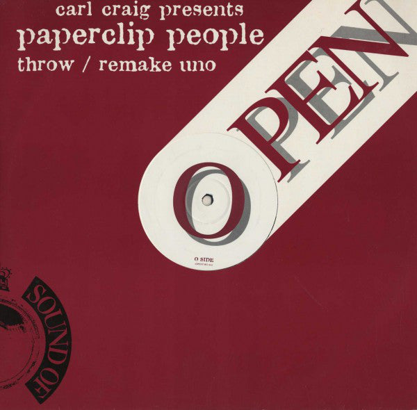 Carl Craig Presents Paperclip People : Throw / Remake (Uno) (12")