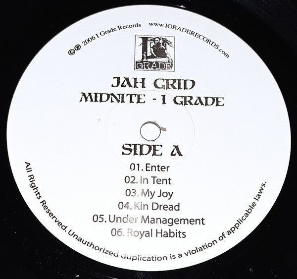 Midnite (2) - I Grade* : Jah Grid (LP, Album)