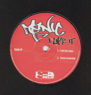 Manic (8) : I Like It (12")