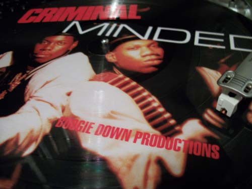 Boogie Down Productions : Criminal Minded (LP, Album, Ltd, Pic, RE)