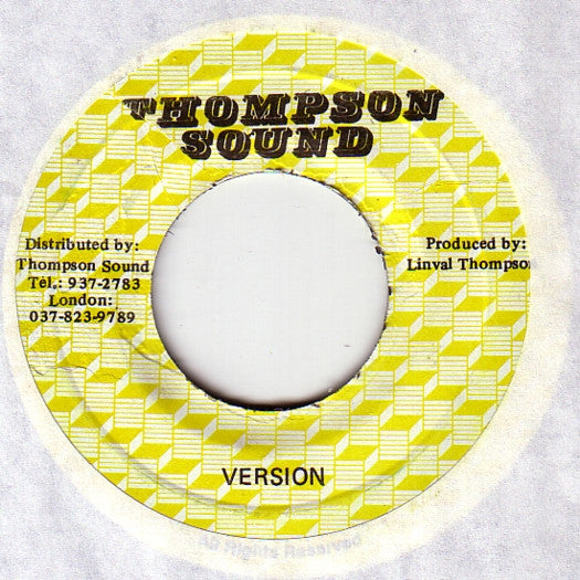 Sugar Minott : Water Pumping (7", RE)