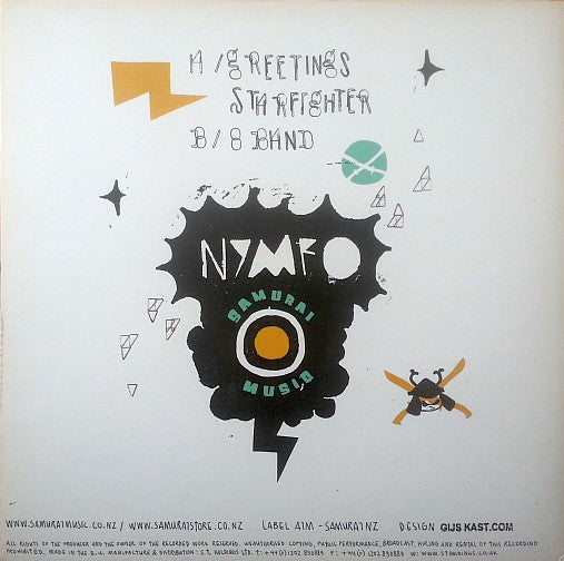 Nymfo (2) : Greetings Starfighter / 8 Band (12")