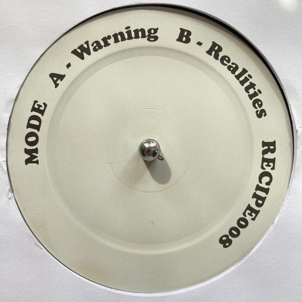 Mode (6) : Warning / Realities (12")