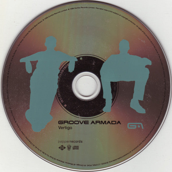 Groove Armada : Vertigo (CD, Album, RE)