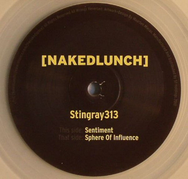 Stingray313* : Sphere Of Influence / Sentiment (10", Cle)