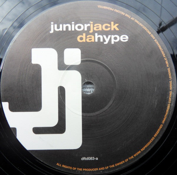 Junior Jack : Da Hype (12")