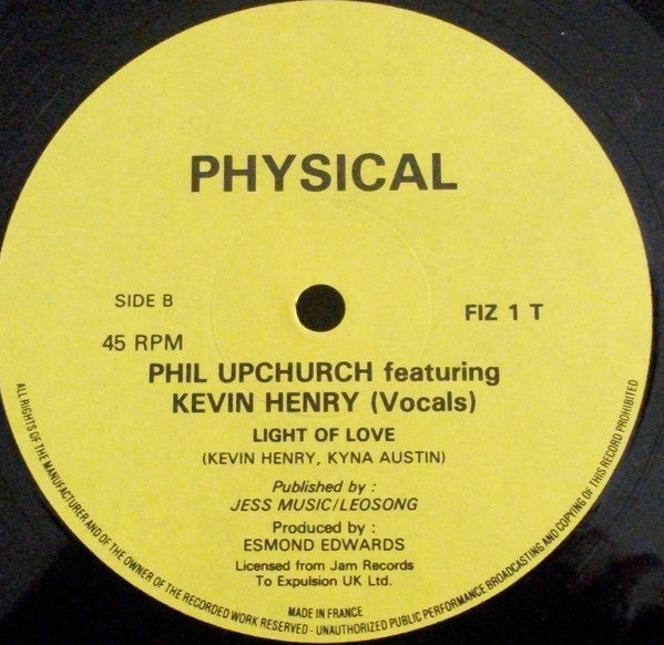 Phil Upchurch Featuring Kevin Henry : When And If I Fall In Love (12")