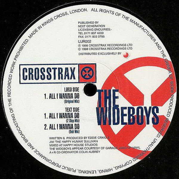 The Wideboys : All I Wanna Do (12")